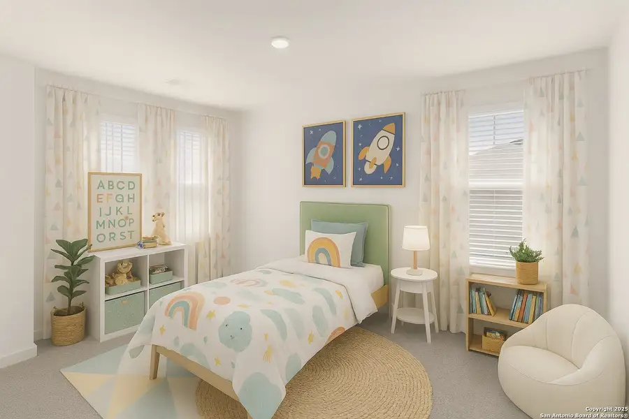 Furnished interior view inside a new home in Fairway Crossing 40s, San Antonio (Image 7). Furnished interior view inside a new home in Fairway Crossing 40s, San Antonio (Image 7).