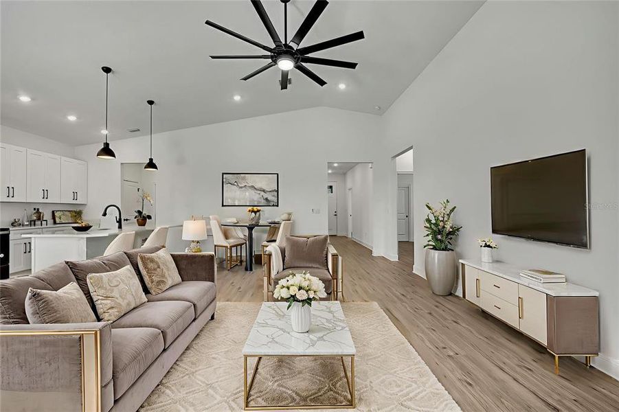 Furnished interior view inside a new home in , Brooksville (Image 7).