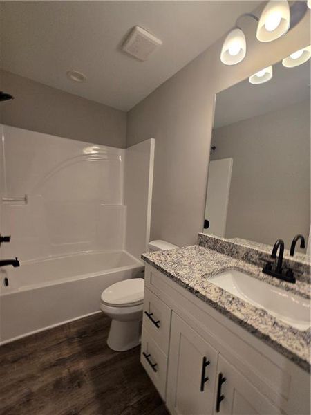 Furnished interior view inside a new home in , Hartwell (Image 7).