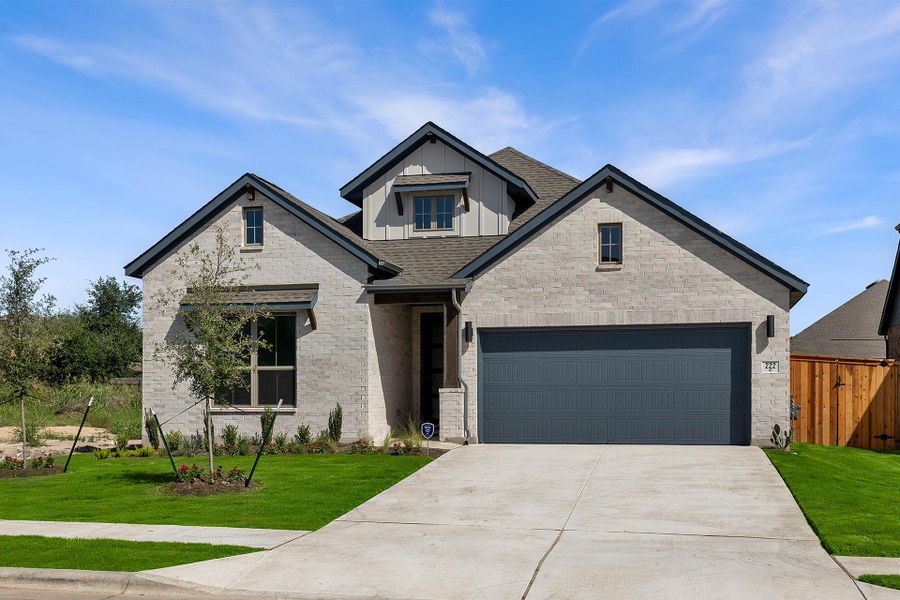 222 Five Mile Creek Way - Asherton B Elevation 222 Five Mile Creek Way - Asherton B Elevation