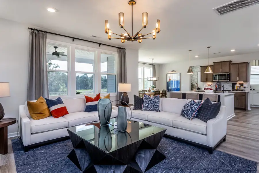 Representative furnished interior of a home built from the McKimmon by McKee Homes in Coventry Woods, Fayetteville (Image 4).