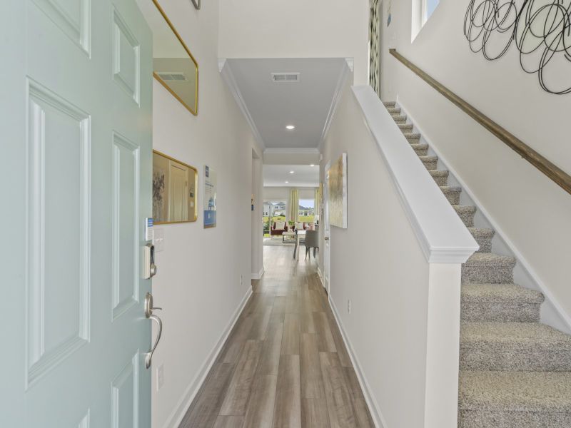 Furnished interior view inside a new home in Cypress Ridge - The Boardwalk Series, Longs (Image 3). Furnished interior view inside a new home in Cypress Ridge - The Boardwalk Series, Longs (Image 3).