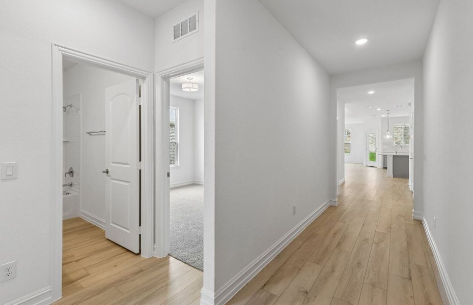 Spacious, unfurnished interior of a new home in Rosemary Fields, Godley (Image 20).