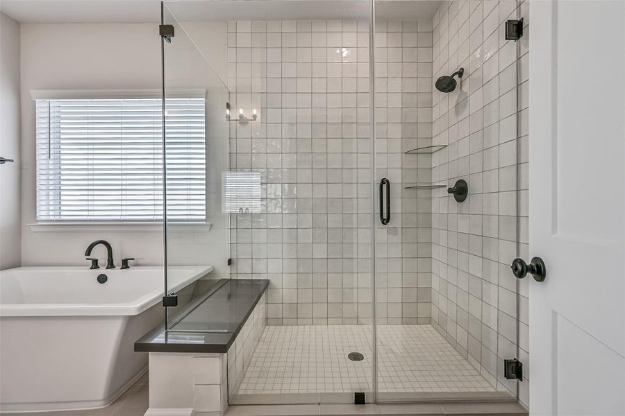 Furnished interior view inside a new home in Pearland Old Townsite, Pearland (Image 18).