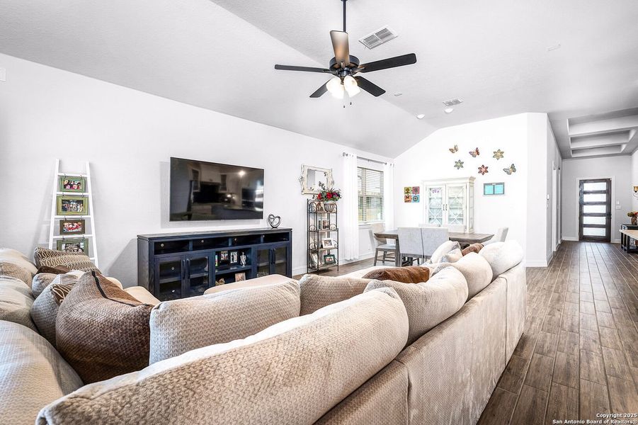 Furnished interior view inside a new home in , New Braunfels (Image 13).
