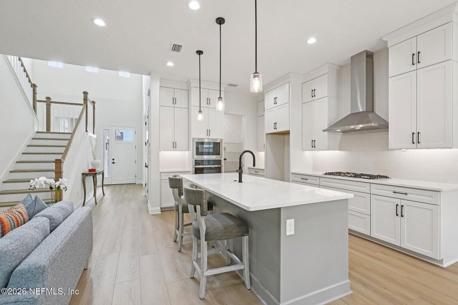 Furnished interior view inside a new home in Middlebourne, St. Johns (Image 35). Furnished interior view inside a new home in Middlebourne, St. Johns (Image 35).