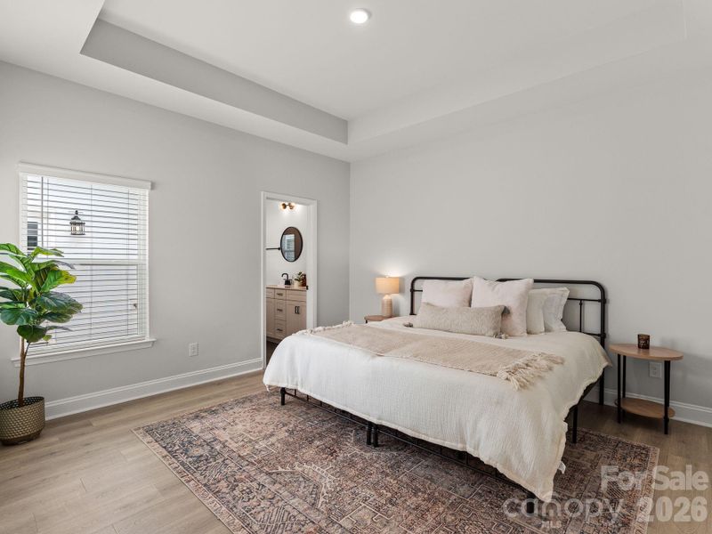 Furnished interior view inside a new home in , Asheville (Image 31).