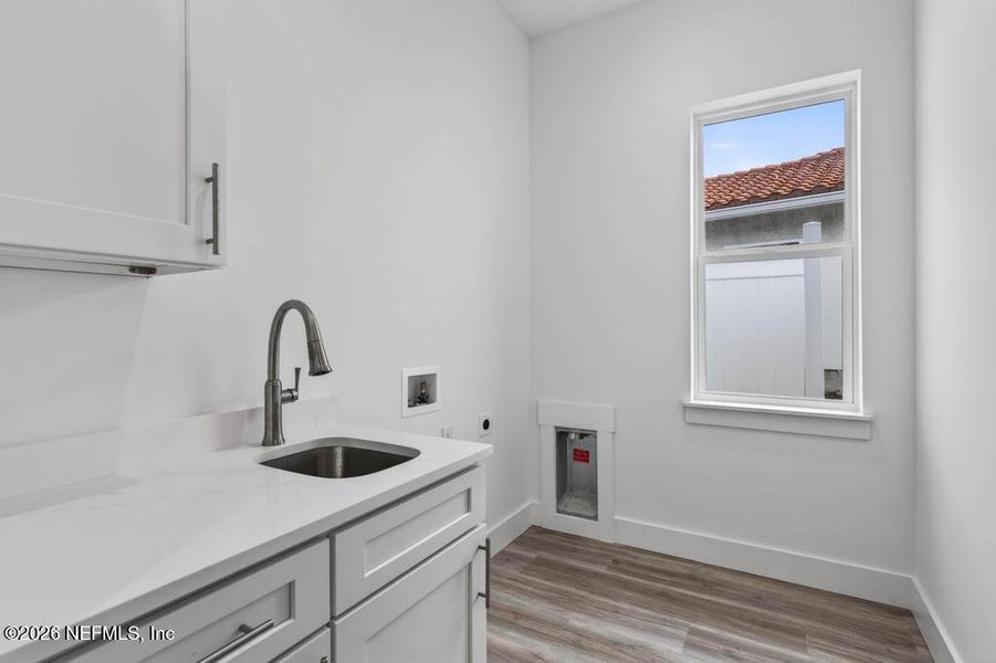 Furnished interior view inside a new home in , St. Johns (Image 10).
