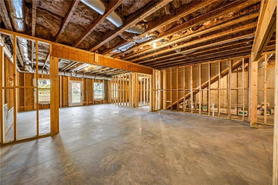 In-progress construction of a new home in , Chamblee, GA (Image 39).