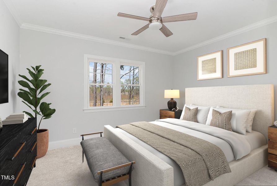 Staged - 1st bed Staged - 1st bed