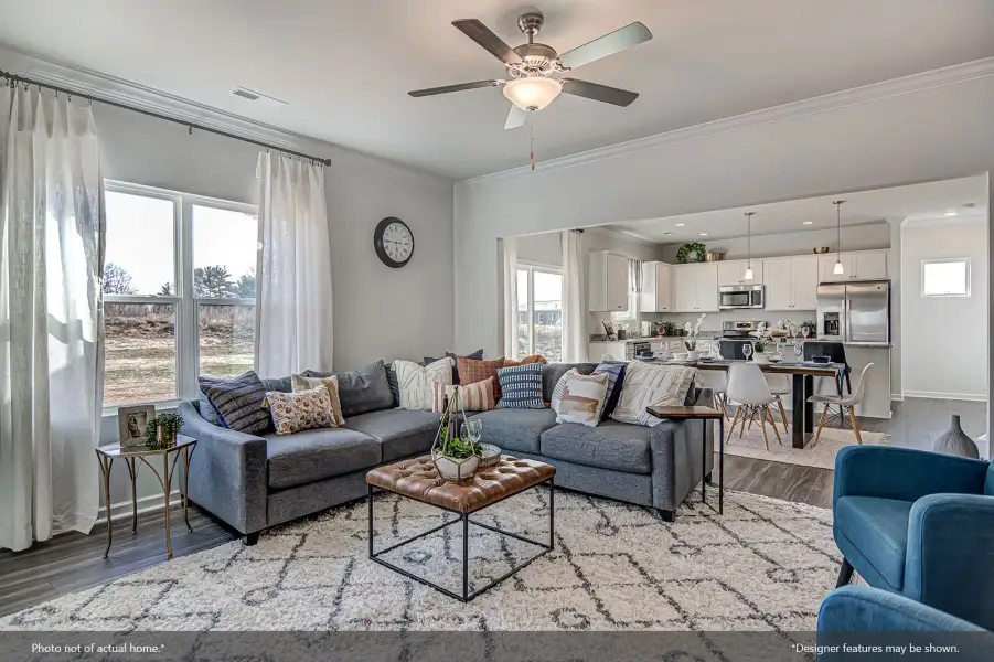 Furnished interior view inside a new home in Avenue One, Castle Hayne (Image 14).