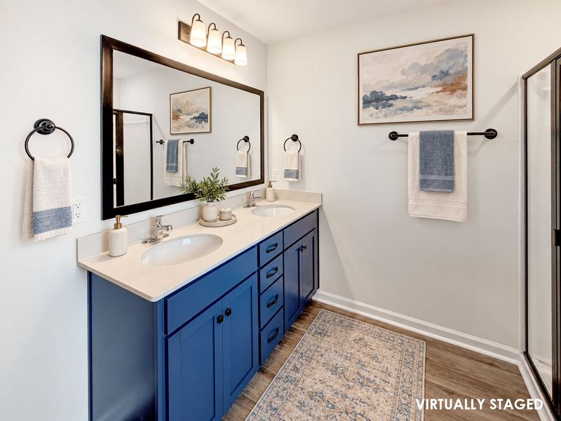 Furnished interior view inside a new home in Tranquil South, Hinesville (Image 15).