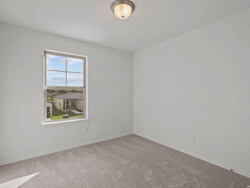 Spacious, unfurnished interior of a new home in Agave, San Antonio (Image 30). Spacious, unfurnished interior of a new home in Agave, San Antonio (Image 30).