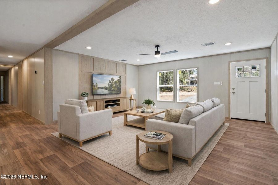 Furnished interior view inside a new home in , Keystone Heights (Image 5).
