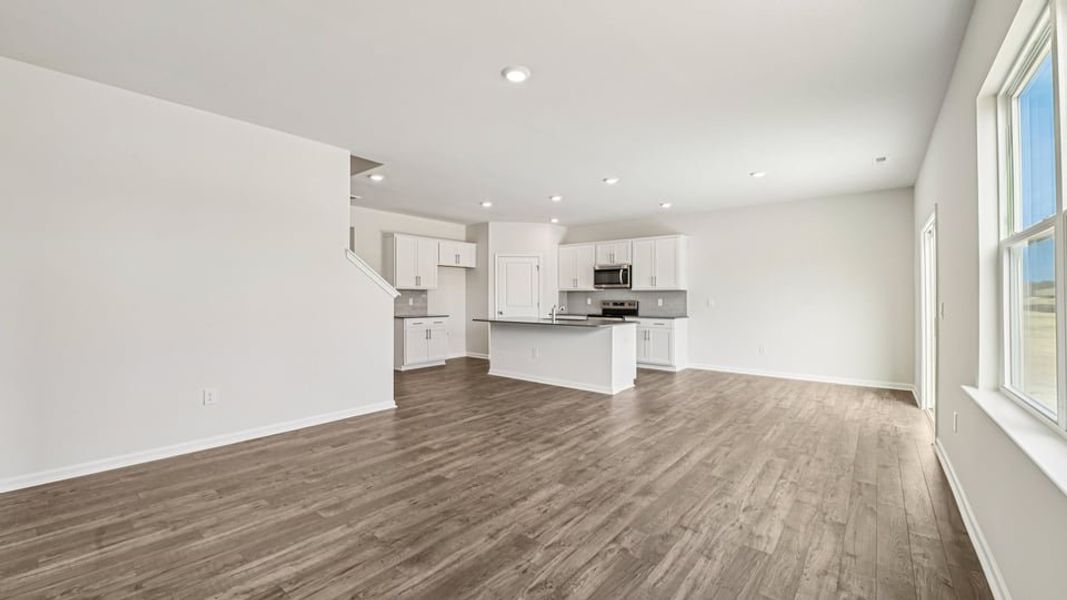 Spacious, unfurnished interior of a new home in Shahbain Reserve, Raeford (Image 13). Spacious, unfurnished interior of a new home in Shahbain Reserve, Raeford (Image 13).