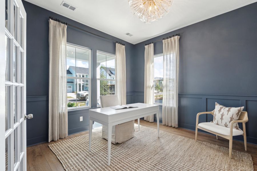 Furnished interior view inside a new home in Carnes Crossroads, Summerville (Image 30).
