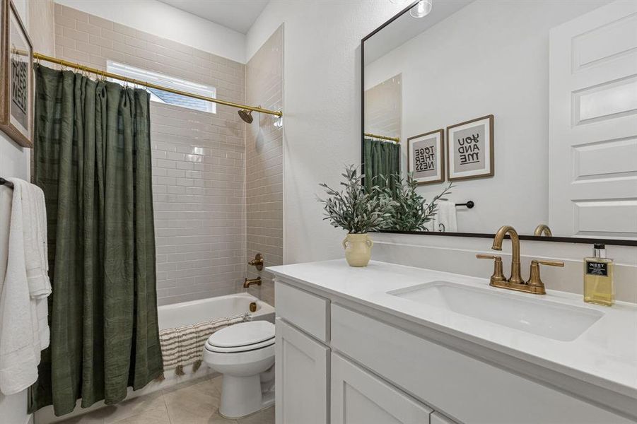 Furnished interior view inside a new home in , Aledo (Image 7).