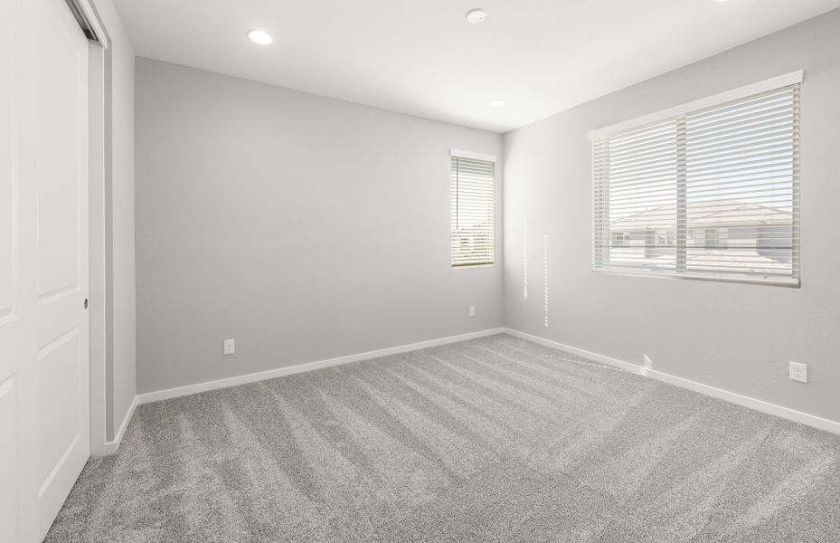 Spacious, unfurnished interior of a new home in Harvest - Enchantment Series, Queen Creek (Image 18). Spacious, unfurnished interior of a new home in Harvest - Enchantment Series, Queen Creek (Image 18).