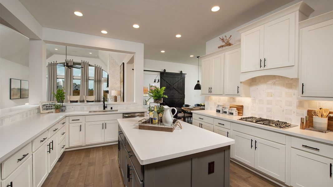 Furnished interior view inside a new home in The Woodlands Hills, Willis (Image 24). Furnished interior view inside a new home in The Woodlands Hills, Willis (Image 24).