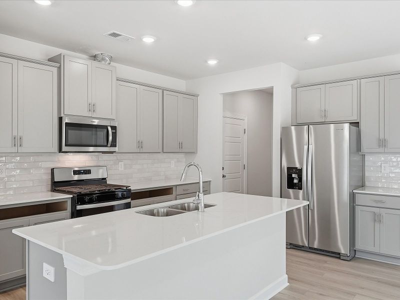 Furnished interior view inside a new home in Southwell Commons, Anderson (Image 3).