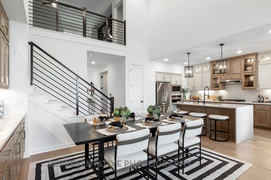 Furnished interior view inside a new home in Easton Park, Austin (Image 31).