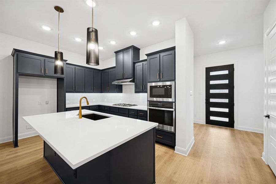 Furnished interior view inside a new home in Mantua Point Gardens, Van Alstyne (Image 11).