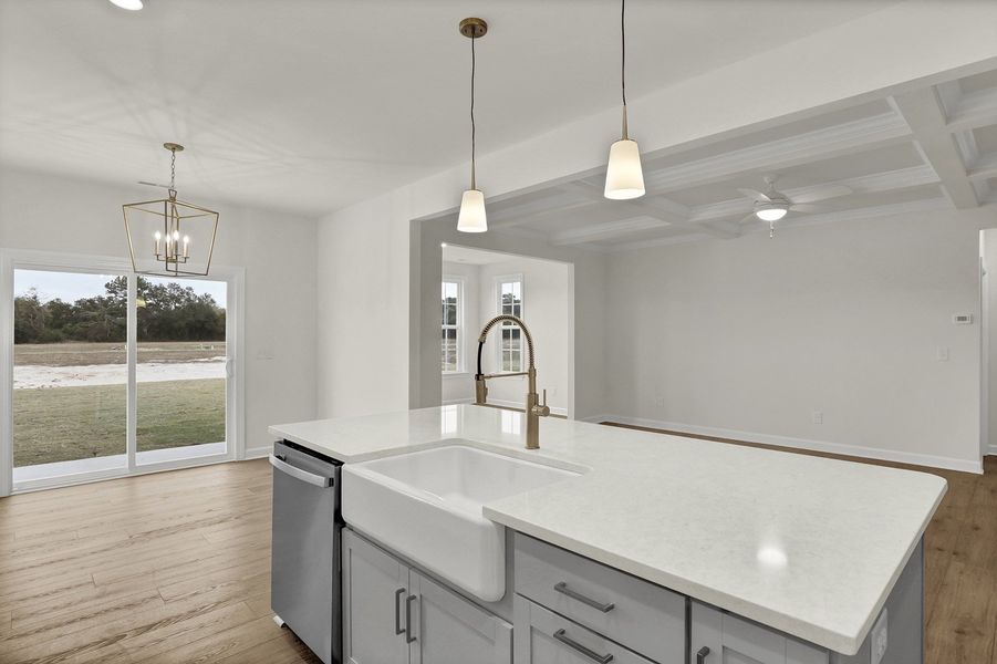 Furnished interior view inside a new home in East Wynd, Hampstead (Image 9).