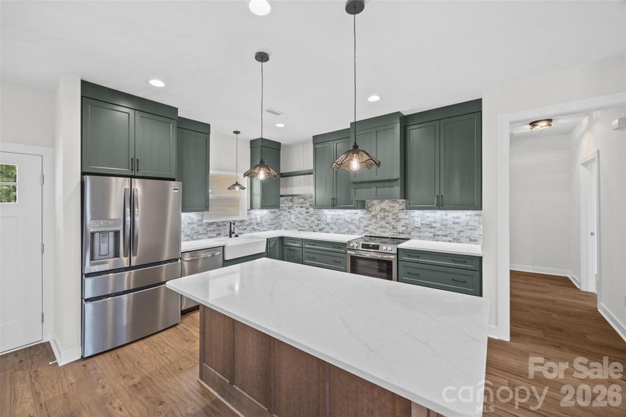 Furnished interior view inside a new home in , Bessemer City (Image 6).
