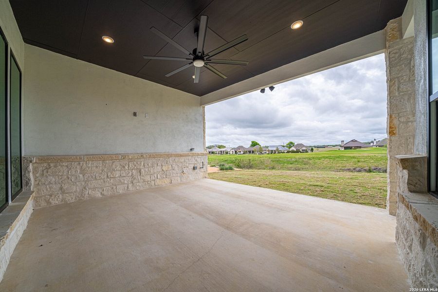 Exterior details and patio area of a home in , Kerrville (Image 4).