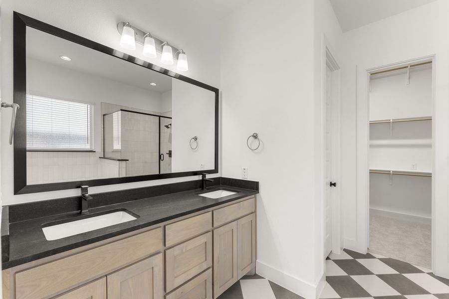 Furnished interior view inside a new home in Providence Cove, McKinney (Image 10).
