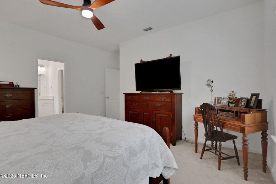 Furnished interior view inside a new home in Tributary: Lakeview at Tributary 50's, Yulee (Image 17).