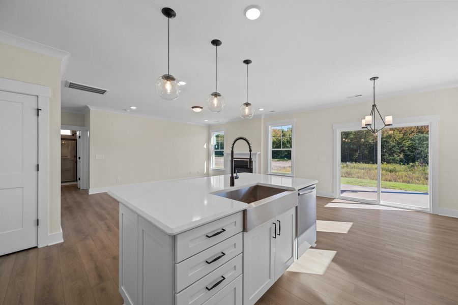 Furnished interior view inside a new home in Monterra, Kernersville (Image 12).