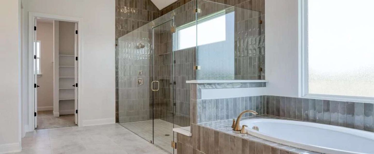 Representative furnished interior of a home built from the Cayden by Ashton Woods in Waldsanger, New Braunfels (Image 6).