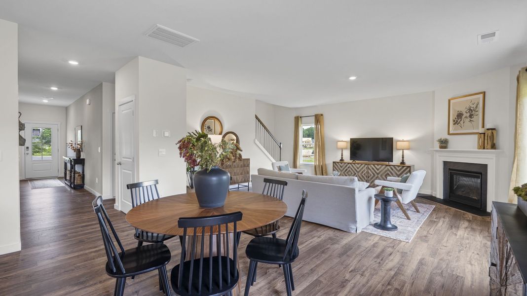Furnished interior view inside a new home in Fairview Hills, Cleveland (Image 17).