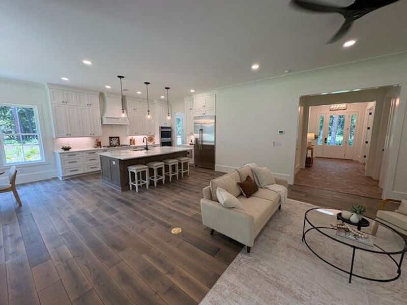 Furnished interior view inside a new home in , Johns Island (Image 34).