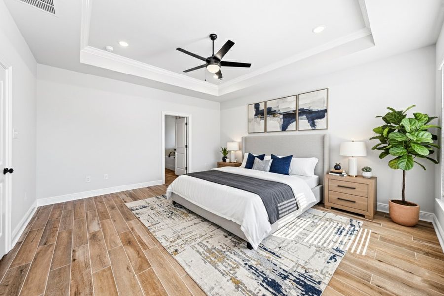 Front exterior of a new home in Natureview, Freeport, FL, highlighting curb appeal (Image 16).