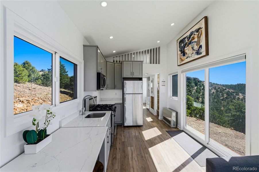 Furnished interior view inside a new home in , Westcliffe (Image 13).