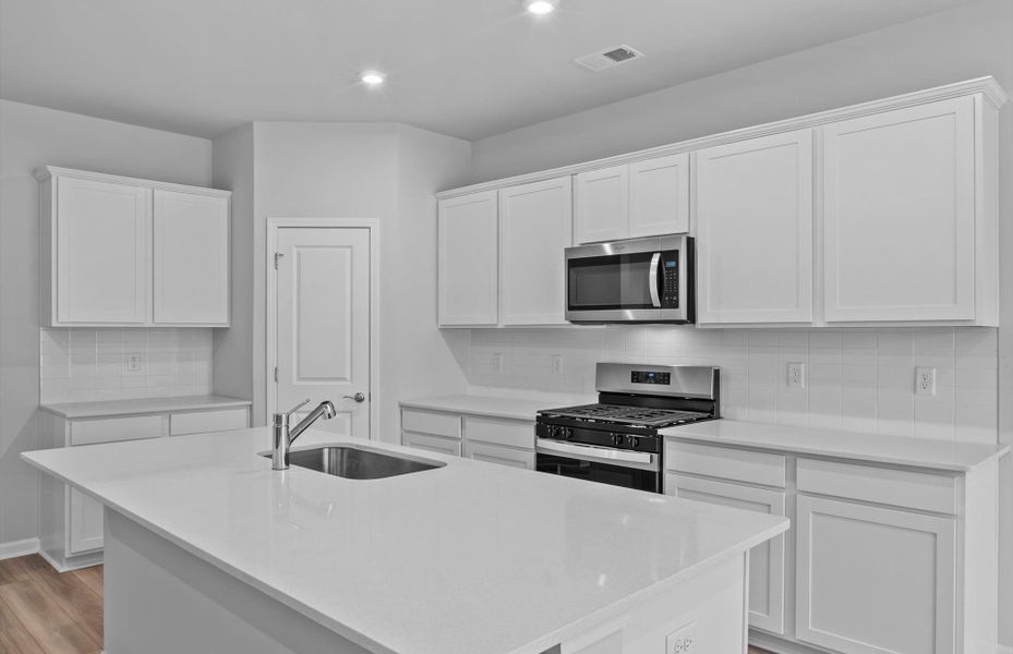 Furnished interior view inside a new home in Sparrow Creek, Boiling Springs (Image 12).