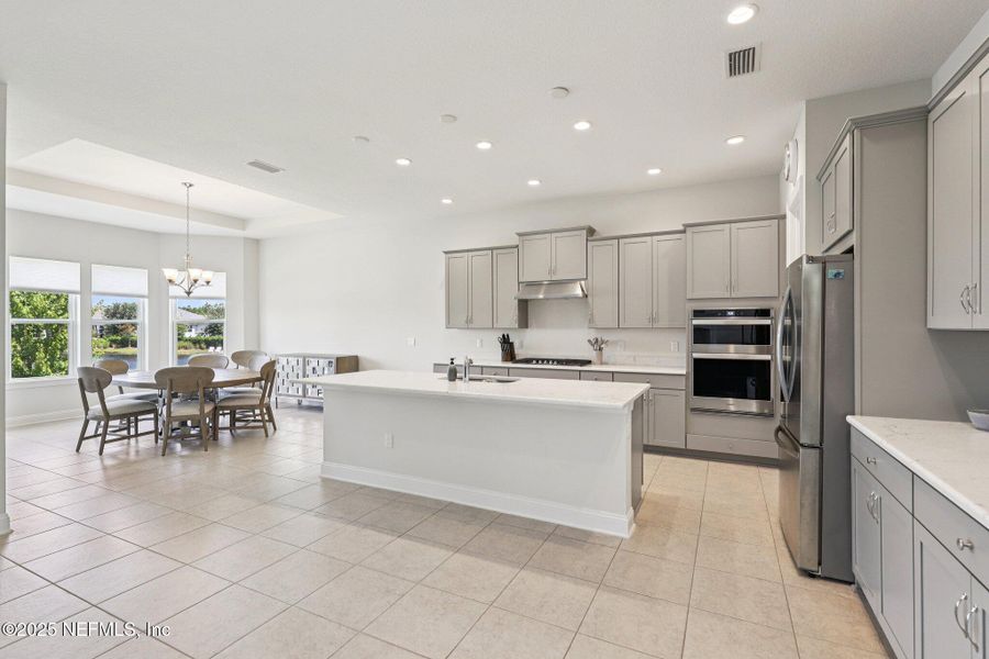 Furnished interior view inside a new home in , St. Augustine (Image 16).