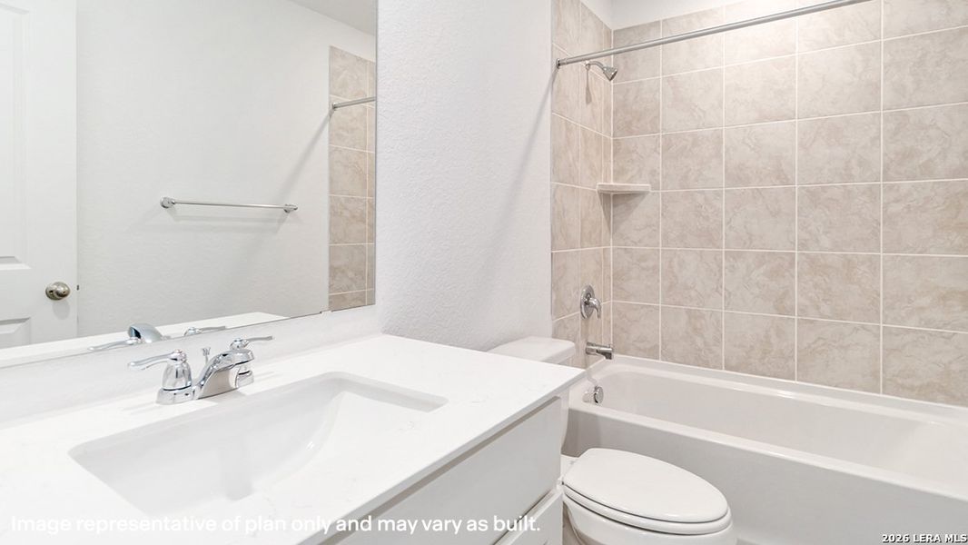 Furnished interior view inside a new home in Sonora, San Antonio (Image 3).