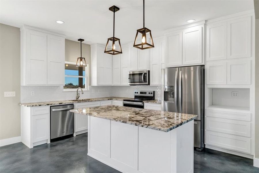 Furnished interior view inside a new home in , Stephenville (Image 8). Furnished interior view inside a new home in , Stephenville (Image 8).