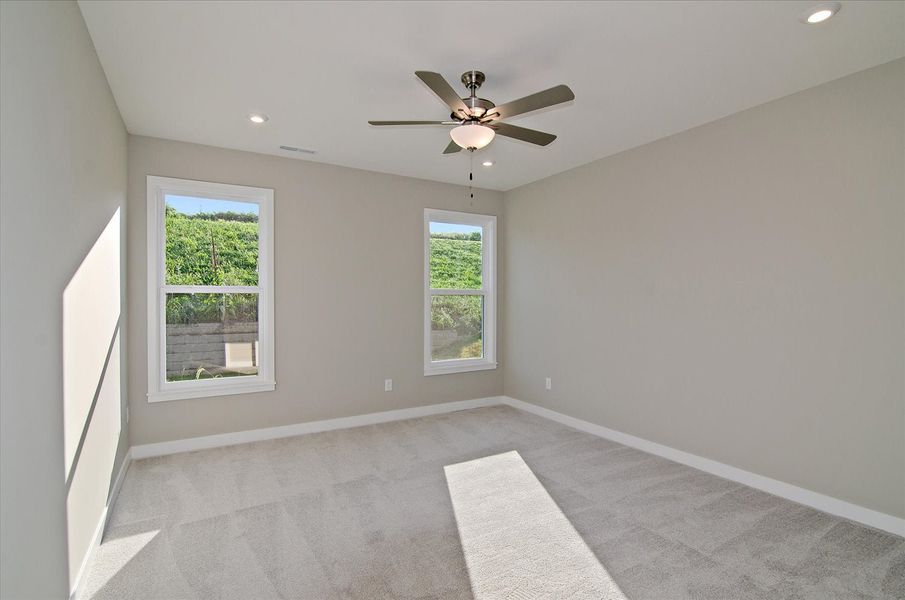 Representative unfurnished interior of a home built from the Amelia by Fischer Homes in Easton Park, Dallas (Image 41).