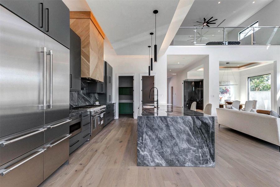 Furnished interior view inside a new home in , Houston (Image 12).