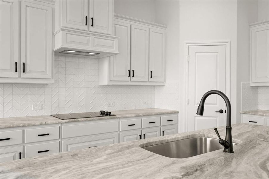 Close-up of interior finishes inside a home in Coyote Crossing, Godley (Image 12).