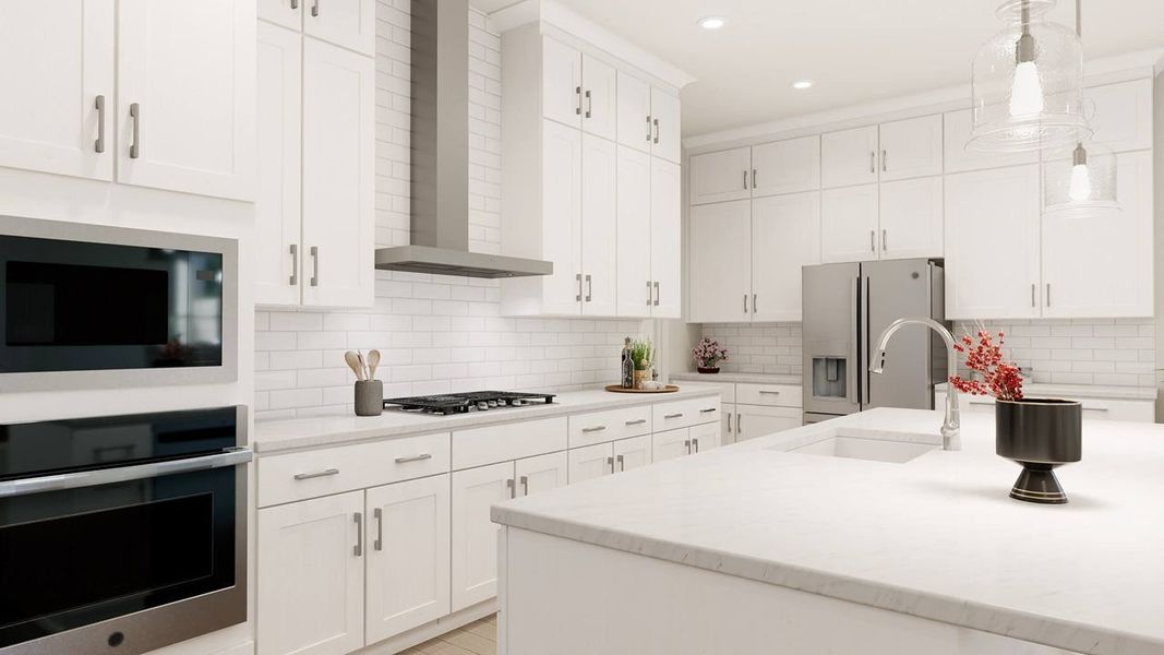 Artist Rendering - Laredo Kitchen View Artist Rendering - Laredo Kitchen View