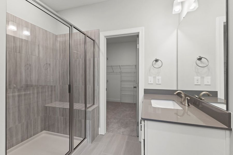 Representative furnished interior of a home built from the The Whitley by RobuckHomes in Baylee Ridge, Selma (Image 87).