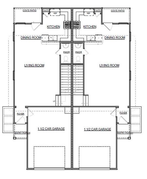 2D floor plan layout for the Denman by Rosehaven Homes in Magnolia Village North, San Antonio, TX (Image 4). 2D floor plan layout for the Denman by Rosehaven Homes in Magnolia Village North, San Antonio, TX (Image 4).