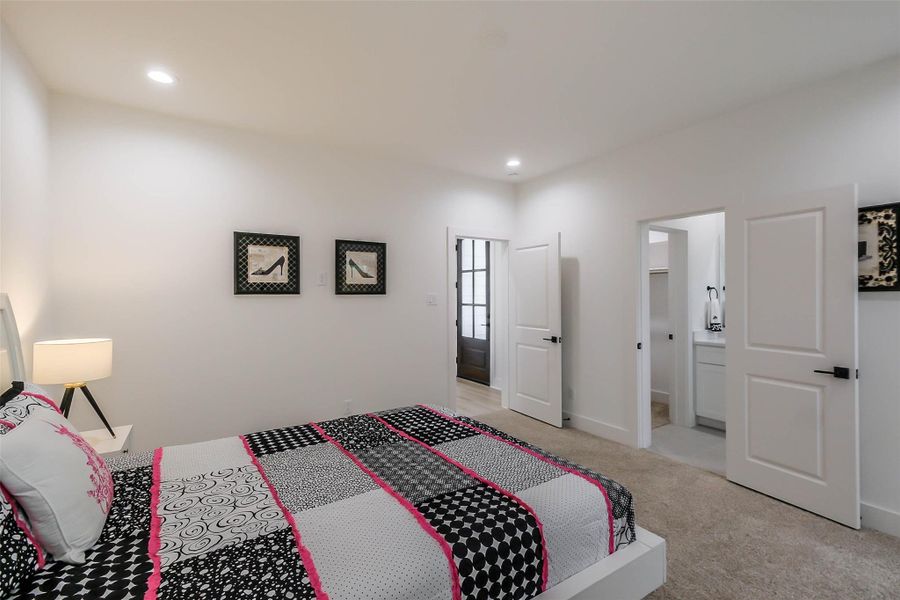 Furnished interior view inside a new home in , Houston (Image 5).