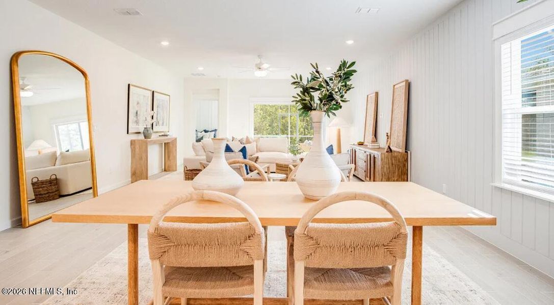Furnished interior view inside a new home in , Jacksonville (Image 9).