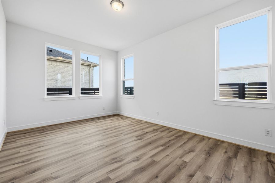 Spacious, unfurnished interior of a new home in Bridgeland Central, Cypress (Image 26). Spacious, unfurnished interior of a new home in Bridgeland Central, Cypress (Image 26).